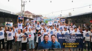 Anak Muda Milenial Indonesia Dukung Prabowo-Gibran